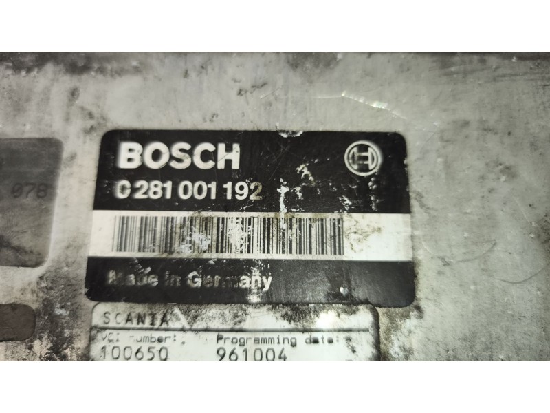 Recambio de modulo electronico para scania serie 3 bus l 113 cl (260cv) referencia OEM IAM 0281001192 1391108 