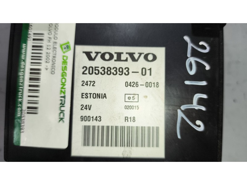 Recambio de modulo electronico para volvo fh 12 2002  12.1 diesel (d12d460) referencia OEM IAM 20538393  