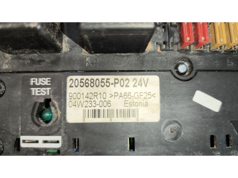 Recambio de caja reles / fusibles para volvo fh 12 2002  12.1 diesel (d12d460) referencia OEM IAM 20568055  