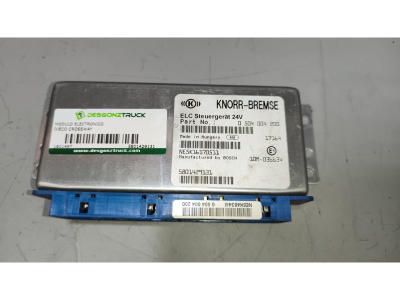 Recambio de modulo electronico para iveco crossway referencia OEM IAM 5801429131 0504004200 