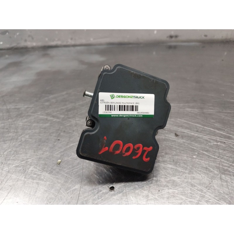 Recambio de abs para citroën berlingo multispace (b9) 1.6 hdi 75 16v referencia OEM IAM 9814564480 0265244988 
