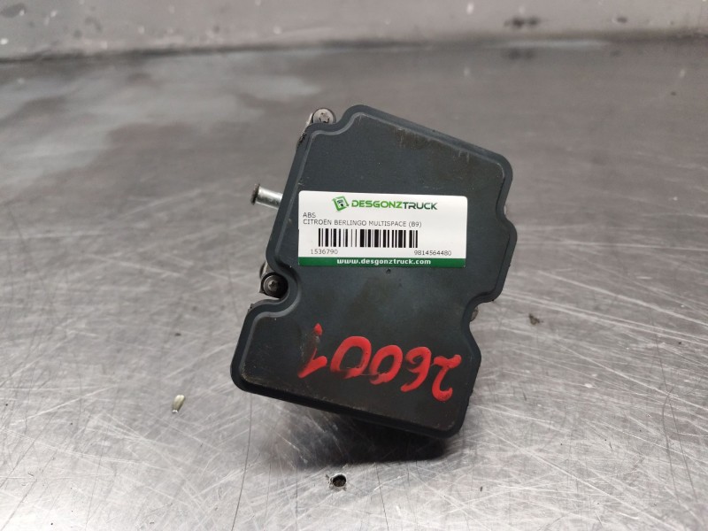 Recambio de abs para citroën berlingo multispace (b9) 1.6 hdi 75 16v referencia OEM IAM 9814564480 0265244988 
