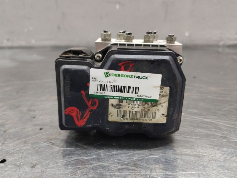 Recambio de abs para mini mini (r56) one referencia OEM IAM 34516790381  