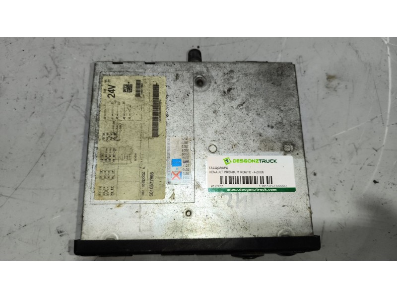 Recambio de tacografo para renault premium route 2006 fas 4x2 larga distancia referencia OEM IAM 13811052300002 0000176654 