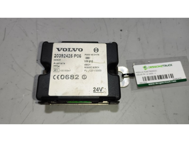 Recambio de modulo electronico para volvo fh 12 2002  12.1 diesel (d12d460) referencia OEM IAM 20392425  