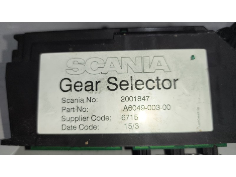 Recambio de mando cambio automatico para scania magnus referencia OEM IAM 2001847  
