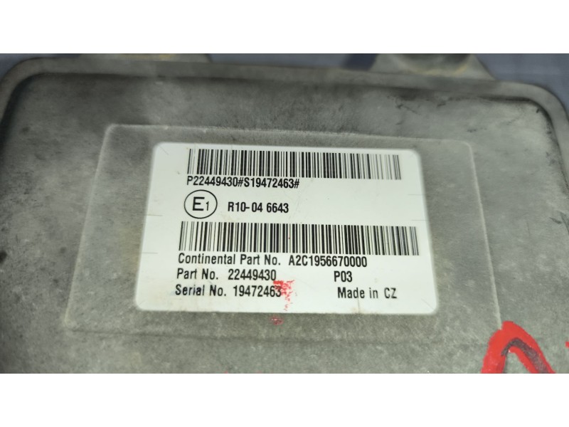 Recambio de modulo electronico para volvo fh xxx referencia OEM IAM 22449430  