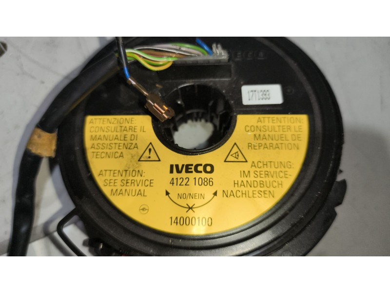 Recambio de anillo airbag para iveco crossway referencia OEM IAM 41221086  