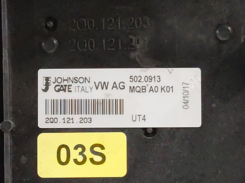 Recambio de electroventilador para seat ibiza v (kj1, kjg) 1.0 referencia OEM IAM 2Q0121203  