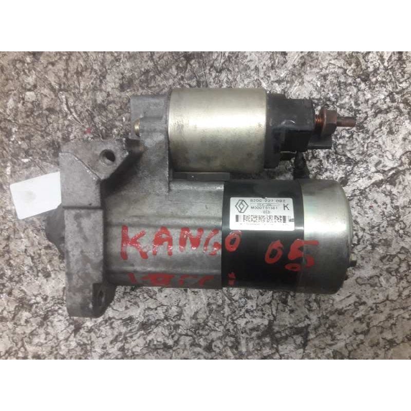 Recambio de motor arranque para renault kangoo (f/kc0) authentique referencia OEM IAM 8200227092 M000T91581 12 DIENTES