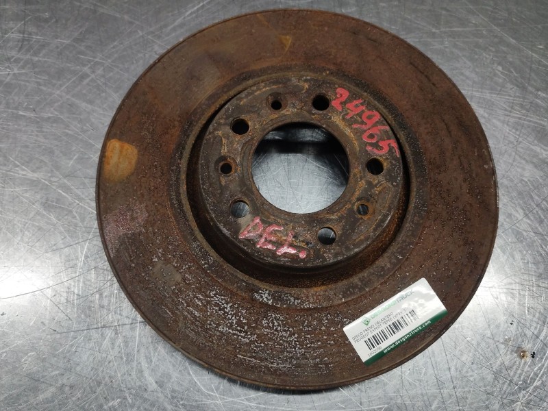 Recambio de disco freno delantero para peugeot expert tepee (vf3x_) 2.0 hdi 120 referencia OEM IAM   