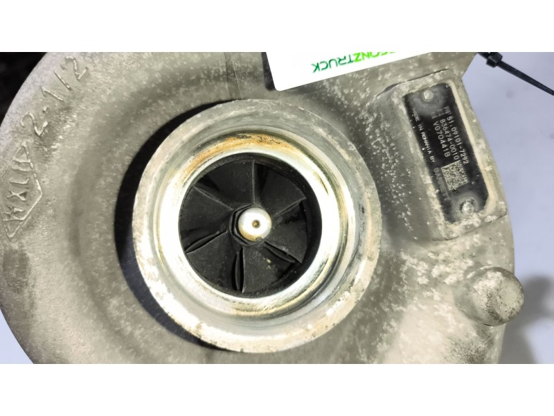 Recambio de turbocompresor para man tgx 18.xxx fg / 4x2 bl xl referencia OEM IAM 51091017292 VG70441B 