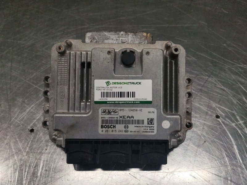 Recambio de centralita motor uce para ford ka (ccq) 1.3 cat referencia OEM IAM 0281015242  