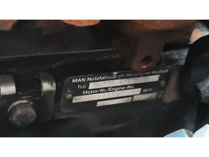 Recambio de motor completo para man le 12.225 lc referencia OEM IAM D0836LFL02 1550631589P2B3 