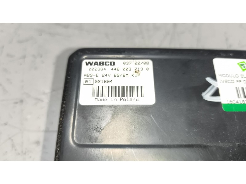 Recambio de modulo electronico para iveco ff dragonx6 referencia OEM IAM 4460037130  