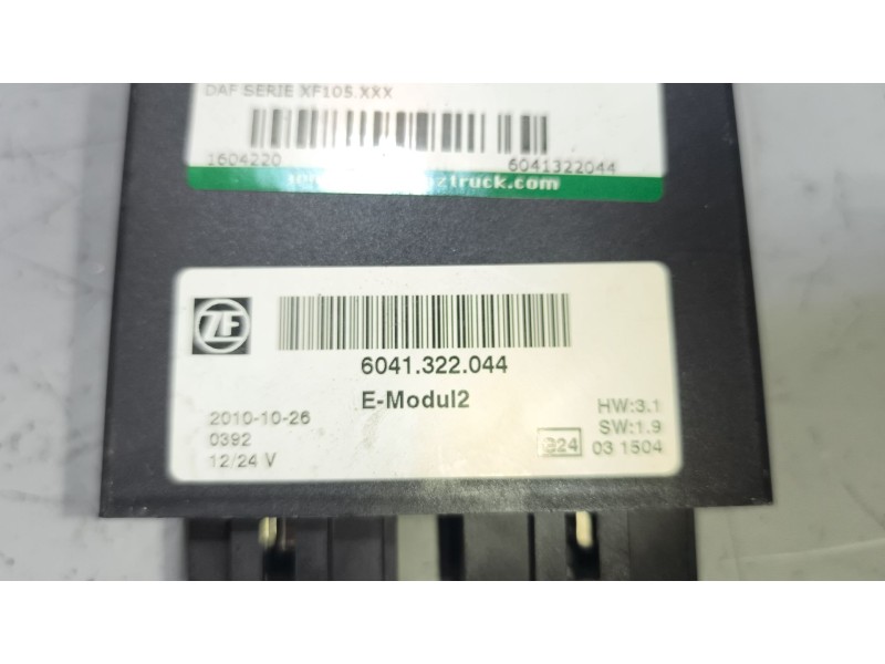 Recambio de modulo electronico para daf serie xf105.xxx 12.9 diesel referencia OEM IAM 6041322044  