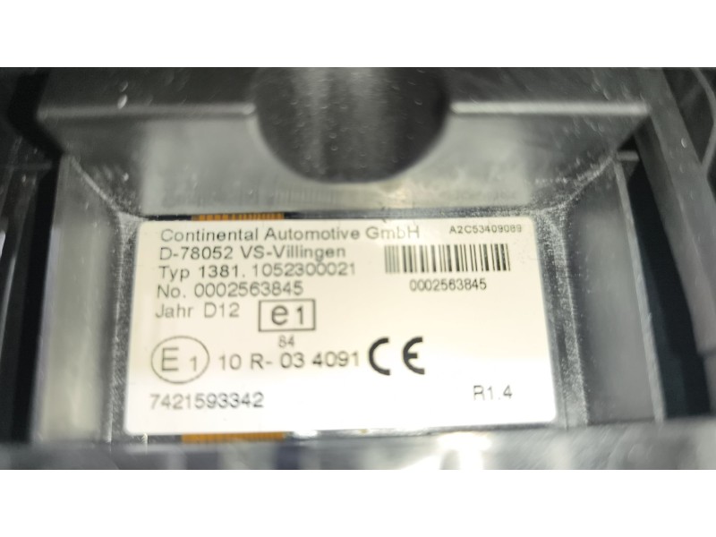 Recambio de tacografo para renault magnum ab diesel referencia OEM IAM 13811052300021 0002563845 7421593342