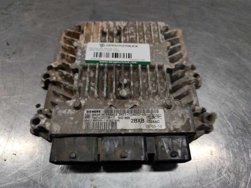 Recambio de centralita motor uce para ford focus c-max (cap) connection referencia OEM IAM 5WS40211BT 3M5112A650AB 