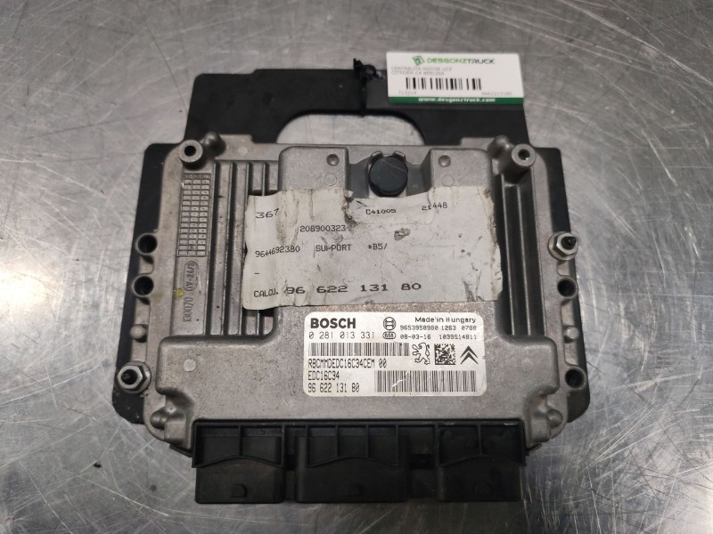 Recambio de centralita motor uce para citroën c4 berlina collection referencia OEM IAM 9662213180 RBCMMDECC16C34CEM 9662213180