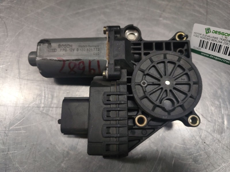 Recambio de motor elevalunas trasero izquierdo para ford mondeo berlina (ge) referencia OEM IAM 0130821773 0300013132090 
