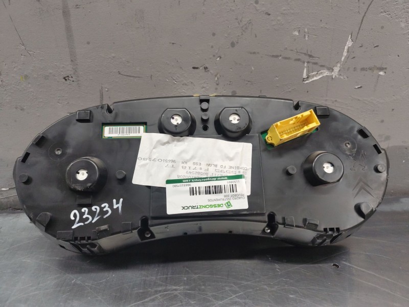 Recambio de cuadro instrumentos para peugeot 308 premium referencia OEM IAM 9665107580  