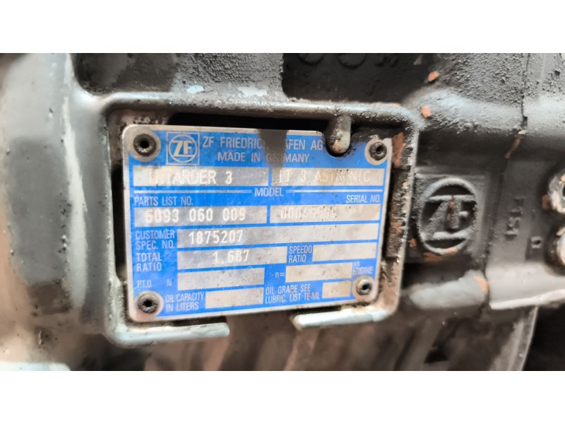 Recambio de caja cambios para daf serie xf105.xxx 12.9 diesel referencia OEM IAM 12AS2331TD 1353041020 1801237