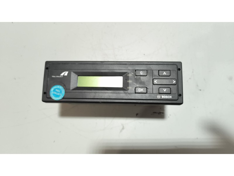 Recambio de tacografo para daf serie xf105.xxx 12.9 diesel referencia OEM IAM 7620370009 toll colect 