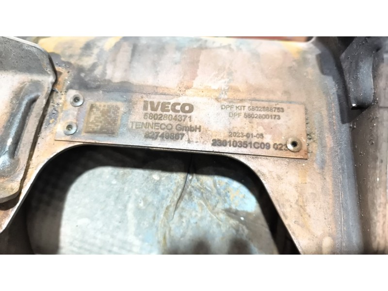 Recambio de catalizador para iveco stralis (ad/at) fg ad   4x2 tráfico urbano referencia OEM IAM 5802804371  