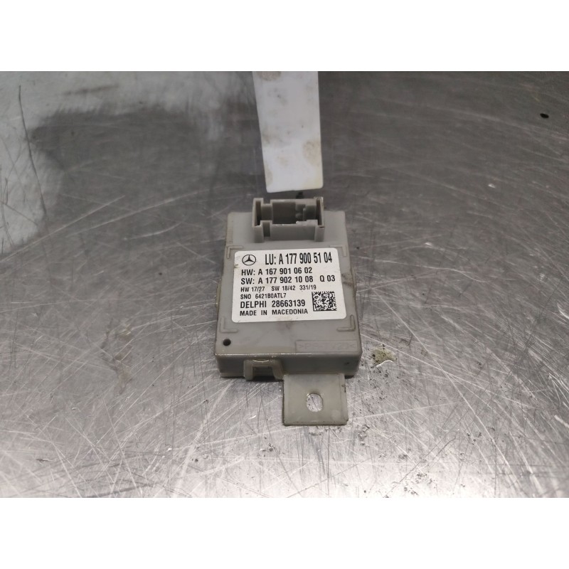 Recambio de modulo electronico para mercedes-benz clase a (w177) a 180 (177.084) referencia OEM IAM A1779005104 28663139 