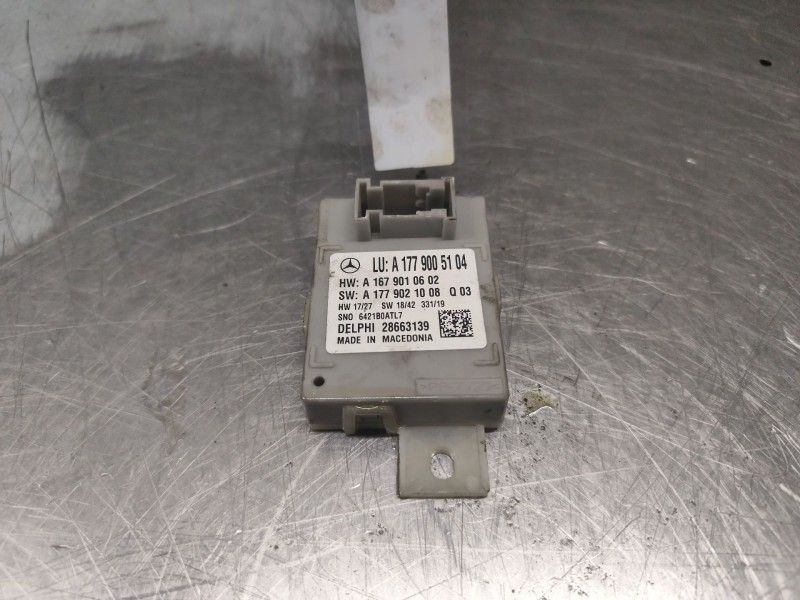 Recambio de modulo electronico para mercedes-benz clase a (w177) a 180 (177.084) referencia OEM IAM A1779005104 28663139 