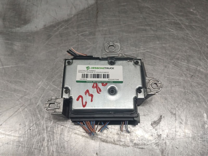 Recambio de centralita airbag para renault megane ii coupe/cabrio authentique referencia OEM IAM 8200407548  