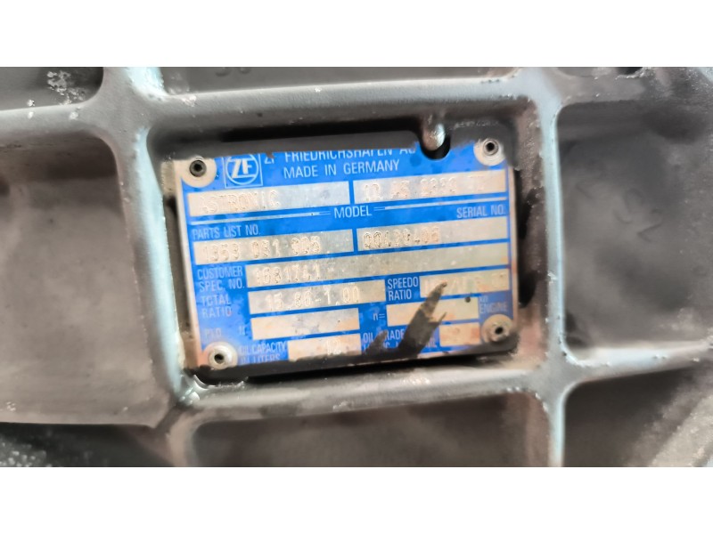 Recambio de caja cambios para daf serie xf105.xxx 12.9 diesel referencia OEM IAM 12AS2330TD 1353031005 1681741