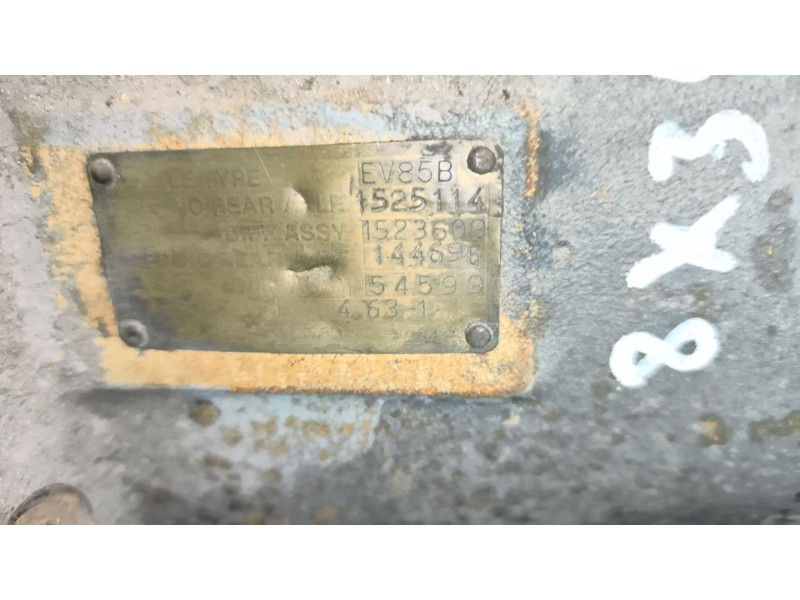 Recambio de grupo para volvo fl 10 fki intercooler 210 kw 4x2 e1 corto referencia OEM IAM ev85b 15125114 RELACION:8X34/4.63 , 1