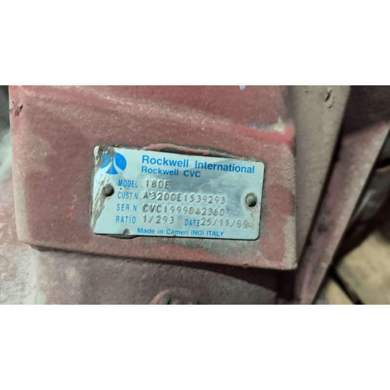 Recambio de grupo para iveco eurostar (ld) 13.8 diesel referencia OEM IAM 180E A3200E1539293 RATIO:1/293/15X44