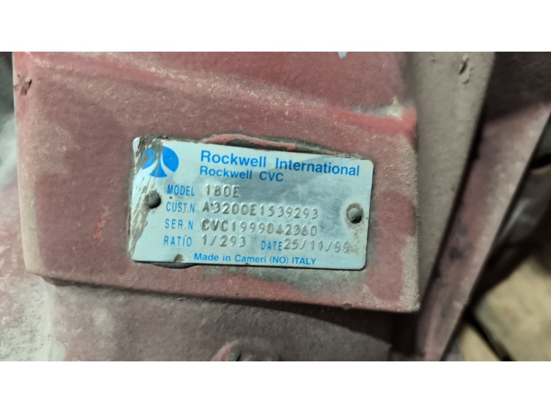 Recambio de grupo para iveco eurostar (ld) 13.8 diesel referencia OEM IAM 180E A3200E1539293 RATIO:1/293/15X44