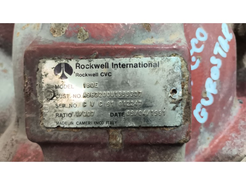 Recambio de grupo para iveco eurostar (ld) fsa  (ld 440 e 38 4x2) gran espacio referencia OEM IAM 180E A963200U1399307 RATIO:1/3