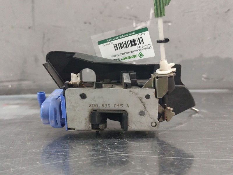 Recambio de cerradura puerta trasera izquierda para audi a3 (8l) 1.9 tdi ambiente referencia OEM IAM 8D0839015A  