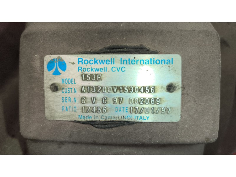 Recambio de grupo para iveco eurotech (mp) 9.5 diesel referencia OEM IAM 153E A13200V1530456 RATIO:1/456/9X41