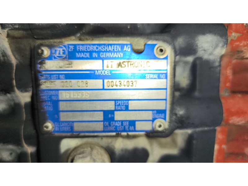 Recambio de caja cambios para iveco stralis (as) 12.9 diesel referencia OEM IAM 12AS2331TD 1353041001 41271286