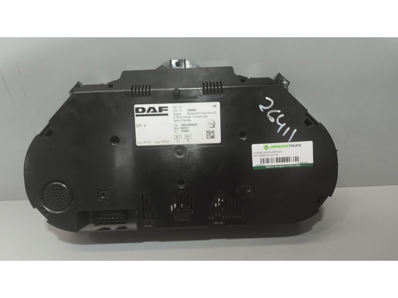 Recambio de cuadro instrumentos para daf serie xf105.xxx 12.9 diesel referencia OEM IAM 1789469  