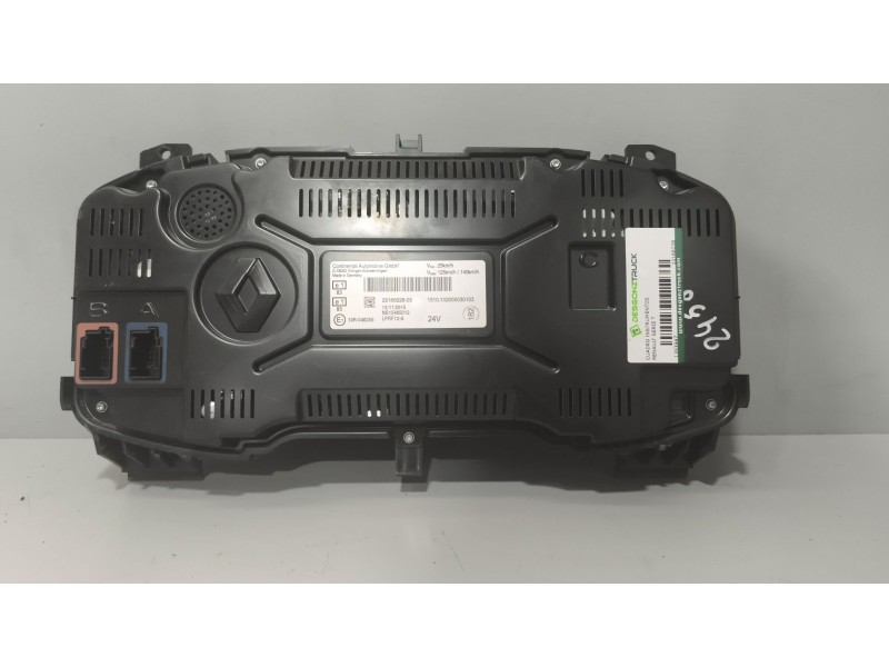 Recambio de cuadro instrumentos para renault serie t 10.8 diesel referencia OEM IAM 22166228 7422166228 