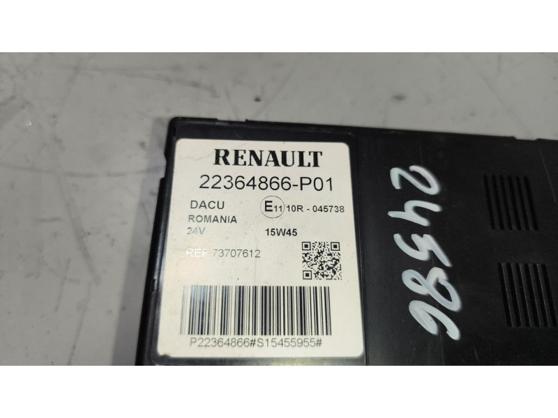 Recambio de modulo electronico para renault serie t 10.8 diesel referencia OEM IAM 22364866 7422364866 