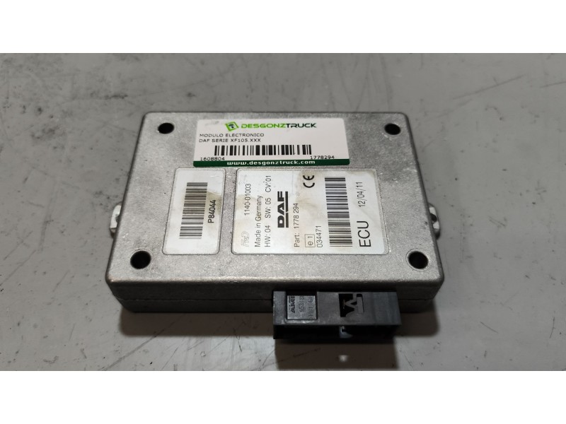 Recambio de modulo electronico para daf serie xf105.xxx 12.9 diesel referencia OEM IAM 1778294  