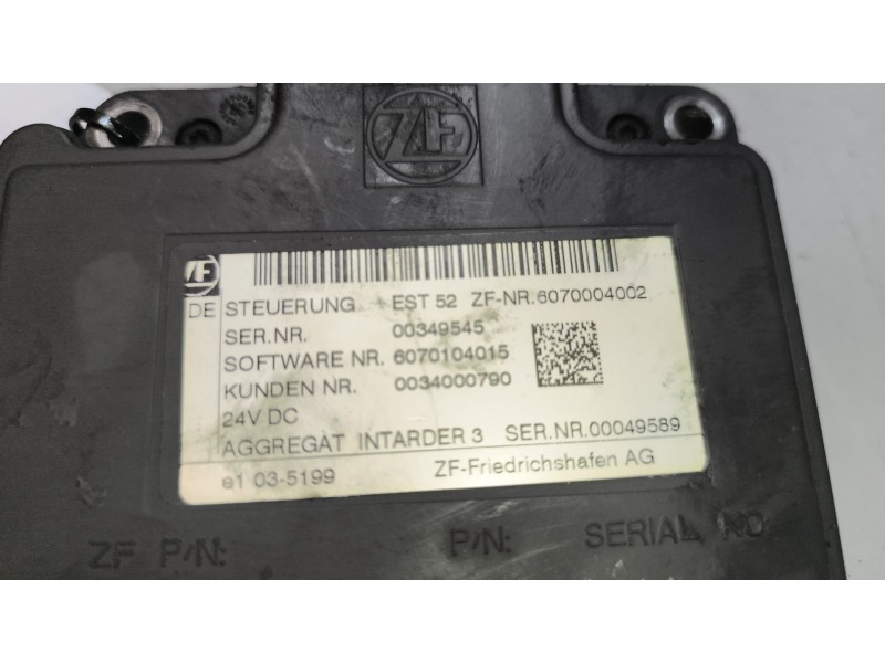 Recambio de modulo electronico para daf serie xf105.xxx 12.9 diesel referencia OEM IAM 6070004002  