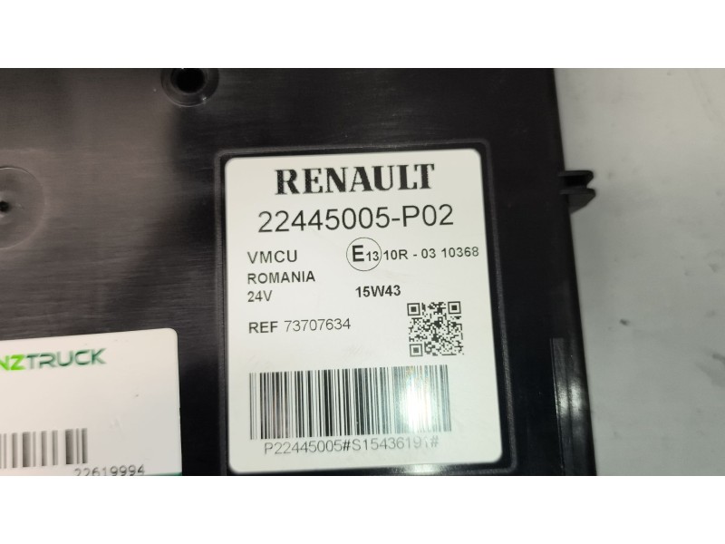 Recambio de modulo electronico para renault serie t 10.8 diesel referencia OEM IAM 22619994 22445005 