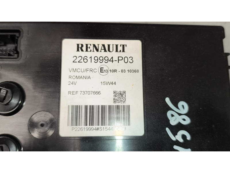 Recambio de modulo electronico para renault serie t 10.8 diesel referencia OEM IAM 22619994 22445005 