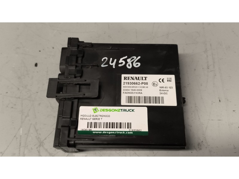 Recambio de modulo electronico para renault serie t 10.8 diesel referencia OEM IAM 21930662 7421930662 