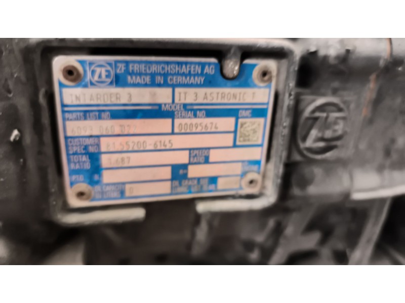 Recambio de caja cambios para man tgx 18.xxx fg / 4x2 bl xl referencia OEM IAM 12AS2331TD 1353041031 81320046267