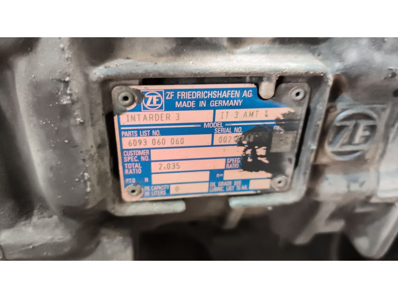 Recambio de caja cambios para iveco stralis (as) 12.9 diesel referencia OEM IAM 12AS2331TD 1353041050 5801869546