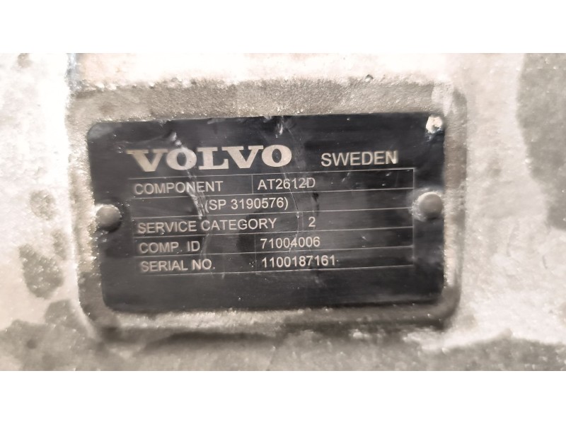 Recambio de caja cambios para volvo fh xxx 12.8 diesel referencia OEM IAM AT2612D SP3190576 